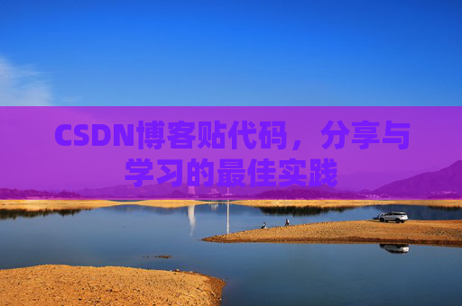 CSDN博客贴代码，分享与学习的最佳实践